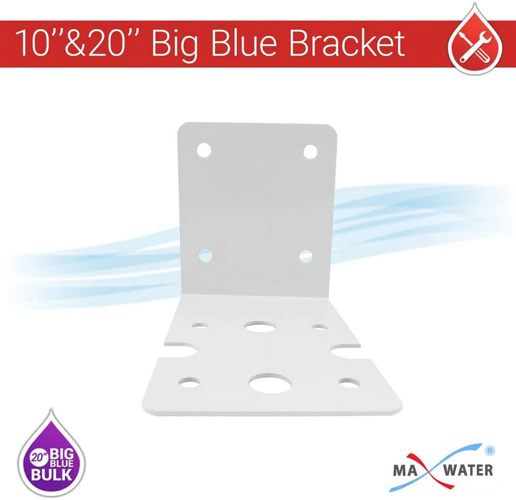 Whole Brass System 10" Blue BB House 1" NPT Gauge, Ports Filter Bracket Housing W/Pressure Wrench Pressure Pack Release, 1