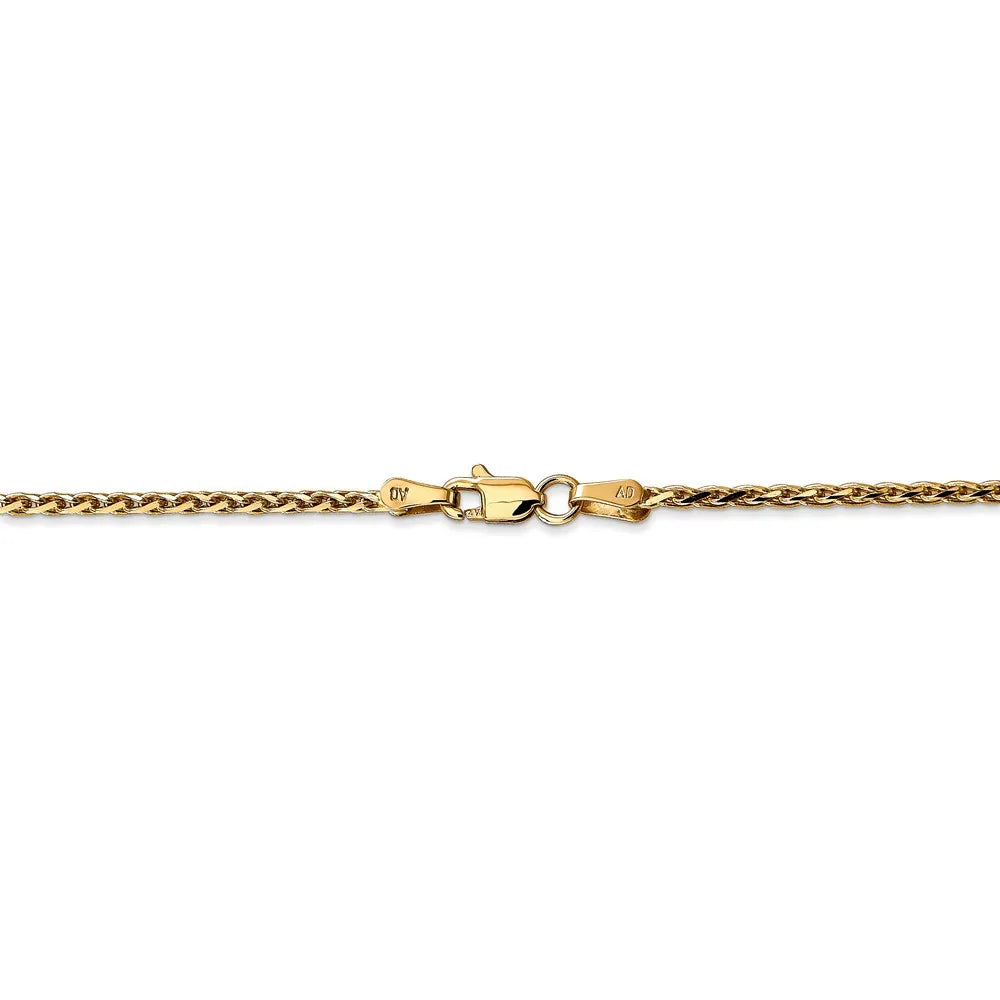 and Wheat for 14kt for Cut 1.9mm Parisian Teens; and Chain Chain Real Adults Gold Diamond Bracelet; Women Yellow Men