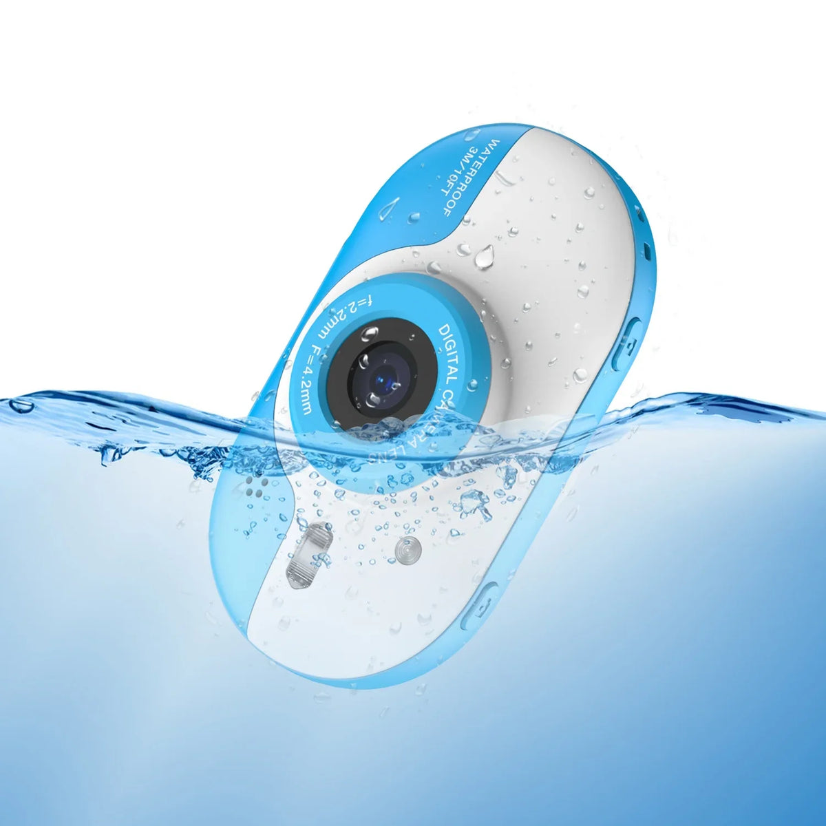 for 2.4 Inch Front Rear 8MP IPS Screen Dual Self-timer PhotoVideo Waterproof One-click with Anself Digital 5s Cameras and