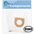 Vacuum Bags Per Bags Compatible Hoover 48 (16-Pack, - Type 3 Replacement for Z with 4010100Z, Bags Constellation HEPA Pack) Vacuum Hoover