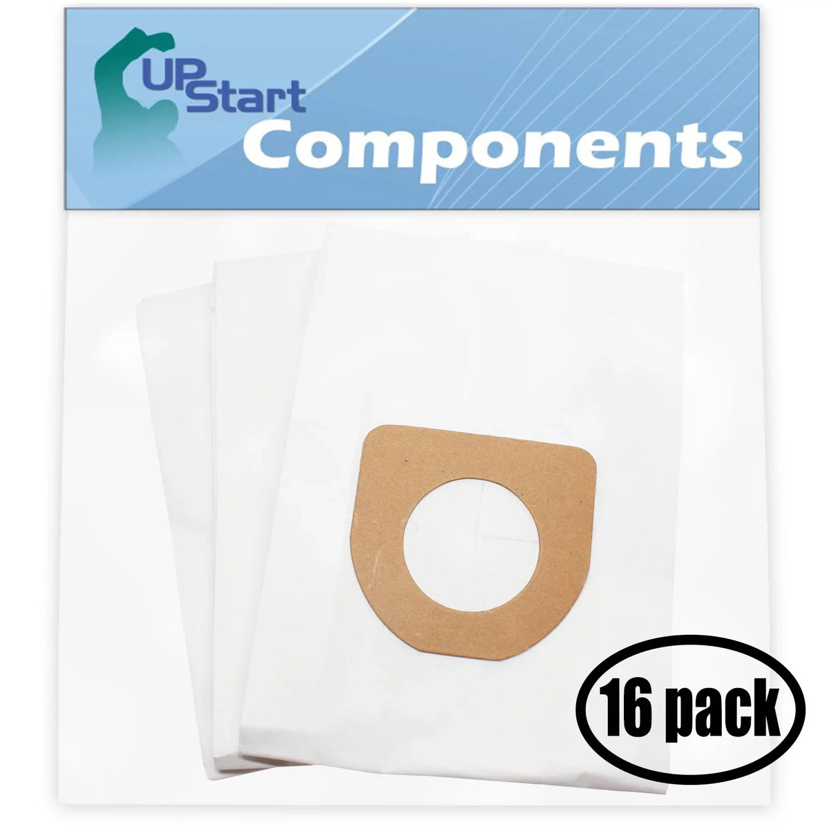 Vacuum Bags Per Bags Compatible Hoover 48 (16-Pack, - Type 3 Replacement for Z with 4010100Z, Bags Constellation HEPA Pack) Vacuum Hoover