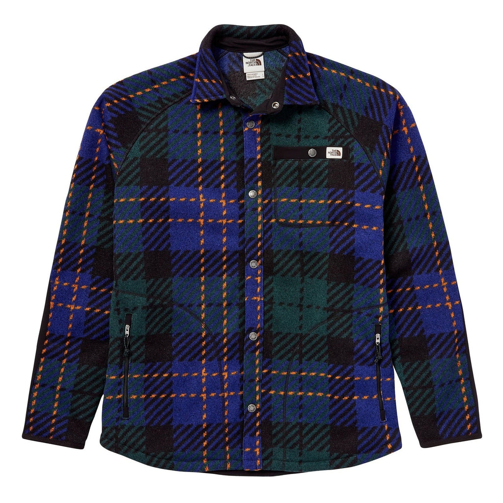 Plaid Men's Jacket The Green) (Large, Shacket Gordon North Face Lyons Shirt