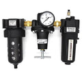 Integral Bowl Regulator Filter WC1081HDGP Made Interstate Handle - USA in Poly â€ Pneumatics Lubricator 1/2" Combo Large "T"