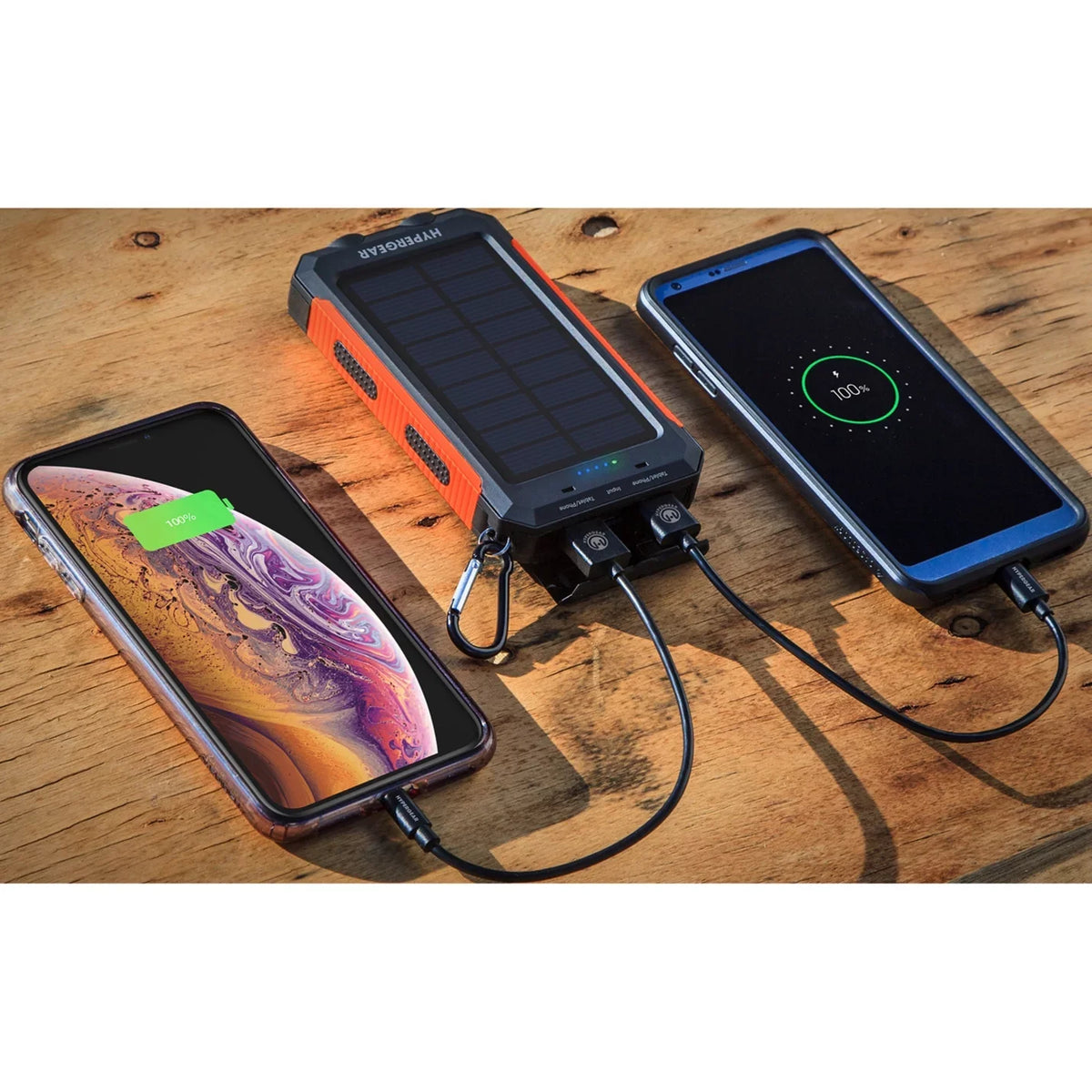 Power 10000mAh HyperGear 13681-HYP Black Solar Bank,