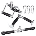 Cable Down Silver Attachment Press Accessories, Machine Gym for Tricep