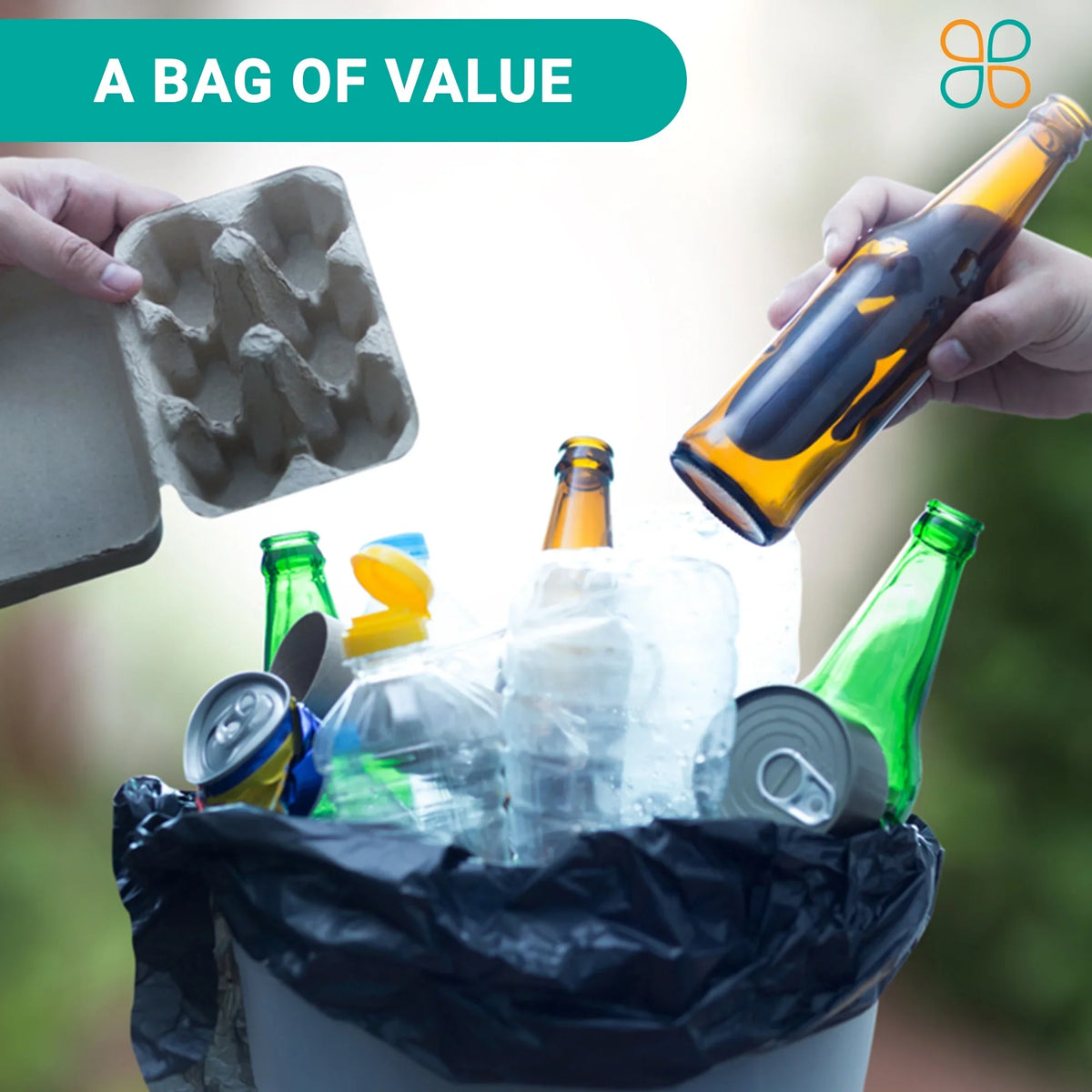 Gallon, Can 33x48, PlasticMill Bags/Case, / Trash Garbage 1.5 MIL, Black, Liners. 100 42 Bags