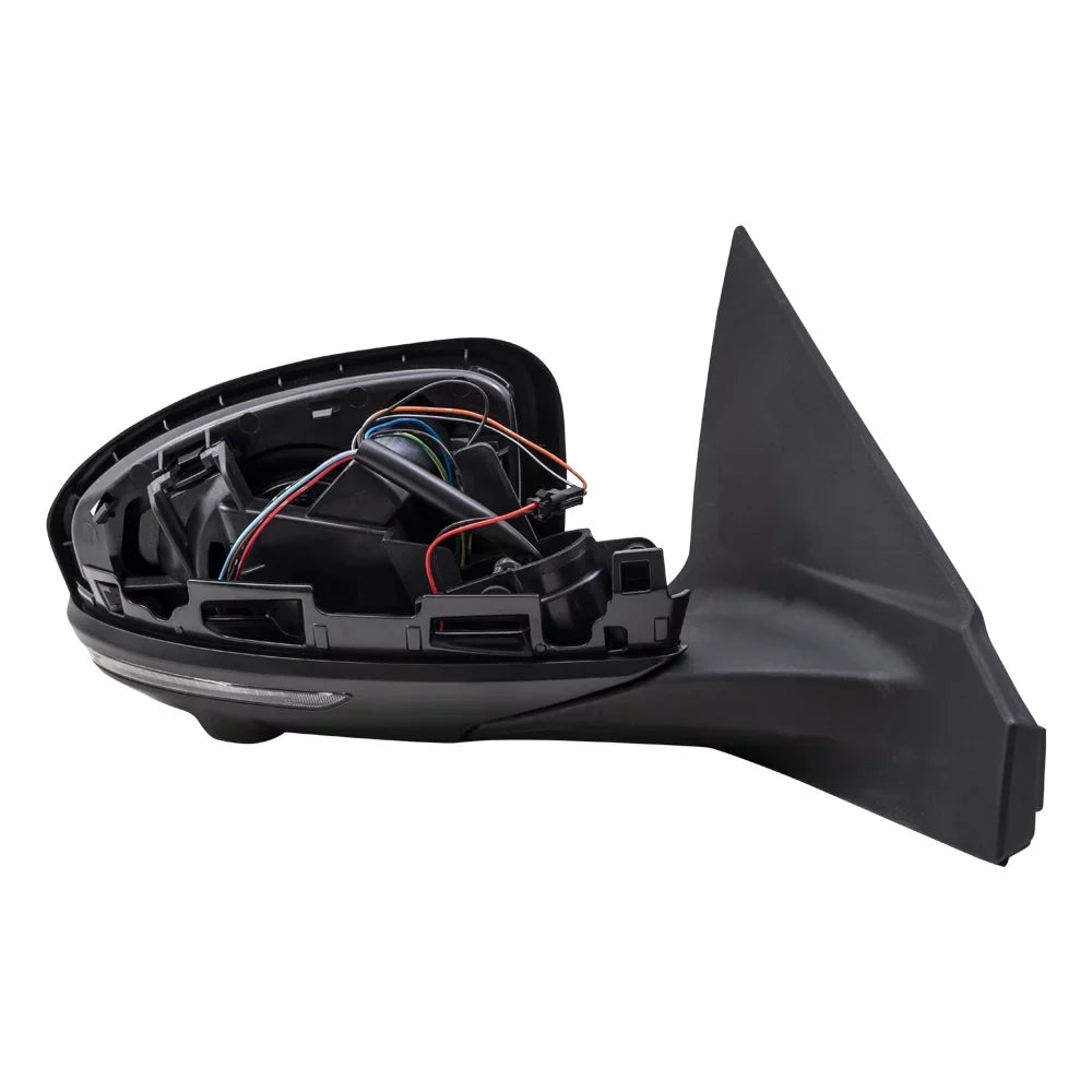 To Passenger With Brock Right Paint With Black 2020-2021 Aftermarket Replacement Heat-Signal-Camera Nissan Match Mirror Sentra Power Compatible