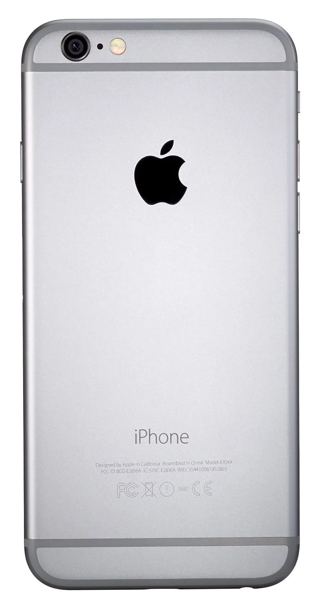 Space Apple - 6 Unlocked Restored (Refurbished) iPhone Gray 16GB, GSM