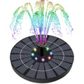 Solar Floating Pond Pool Bird Power Bath Water Outdoor Garden Pump Fountain 6LED