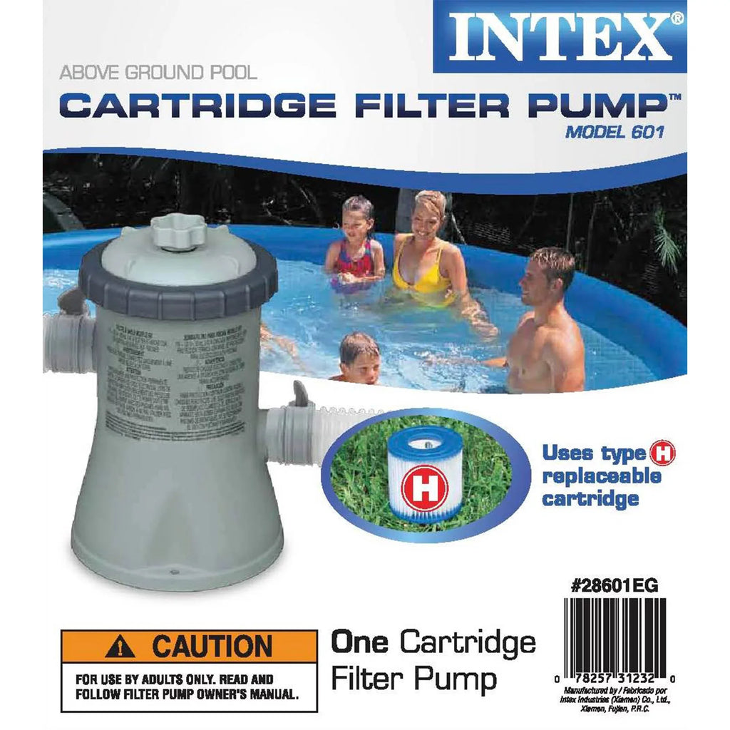 with x 8ft Filter Swimming Intex Pool 330 Easy Pump GPH Set 30in Inflatable