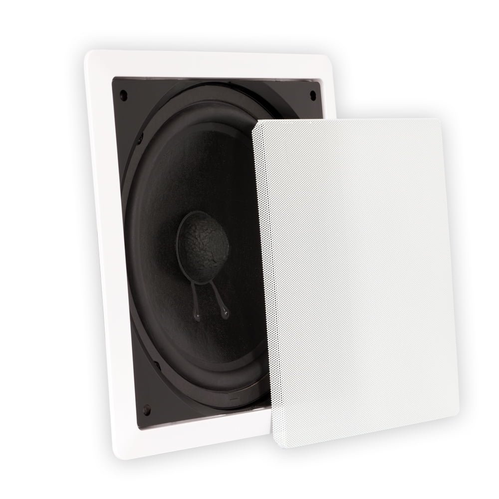 Flush Amp Mount Solutions and 4 TS1000 10" Theater Subwoofer Pack Speaker