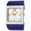 Watch Dial Pearl Fashion Armani AR7396 Mother of Emporio Ladies