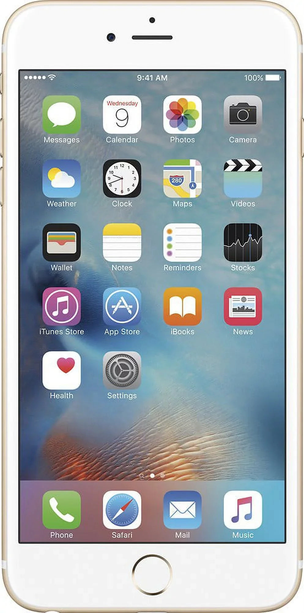 128GB 4G Dual-Core Plus Camera Gold - GSM LTE iPhone Apple w/ 6s Unlocked Phone 12MP (Used)