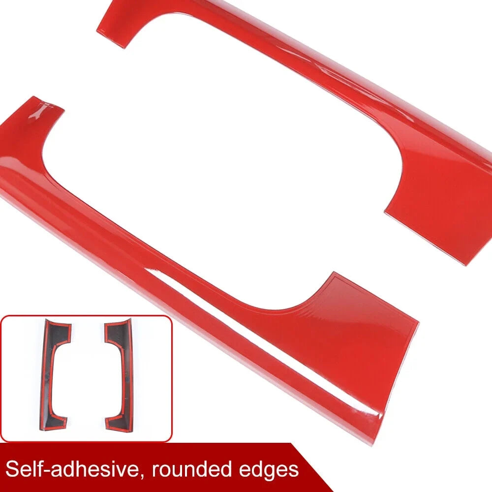Cover Side Trim Decor Red Holder Teledu Front Cup Panel