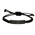 Van amangny Turkish Cat Dad, Van from Turkish I'm Lovers a Brilliant Black Rope a Regular I'm Cat, Bracelet Funny Friends Dad. for Not