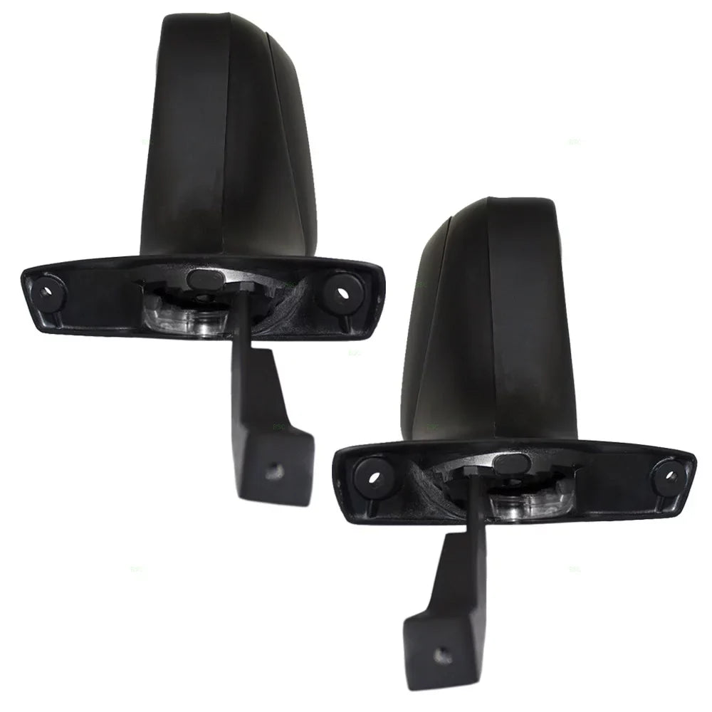 F250 View Type Side F350 Paddle Mirrors Manual and Driver for F150 1992-1996 Pickup Replacement Passenger Truck