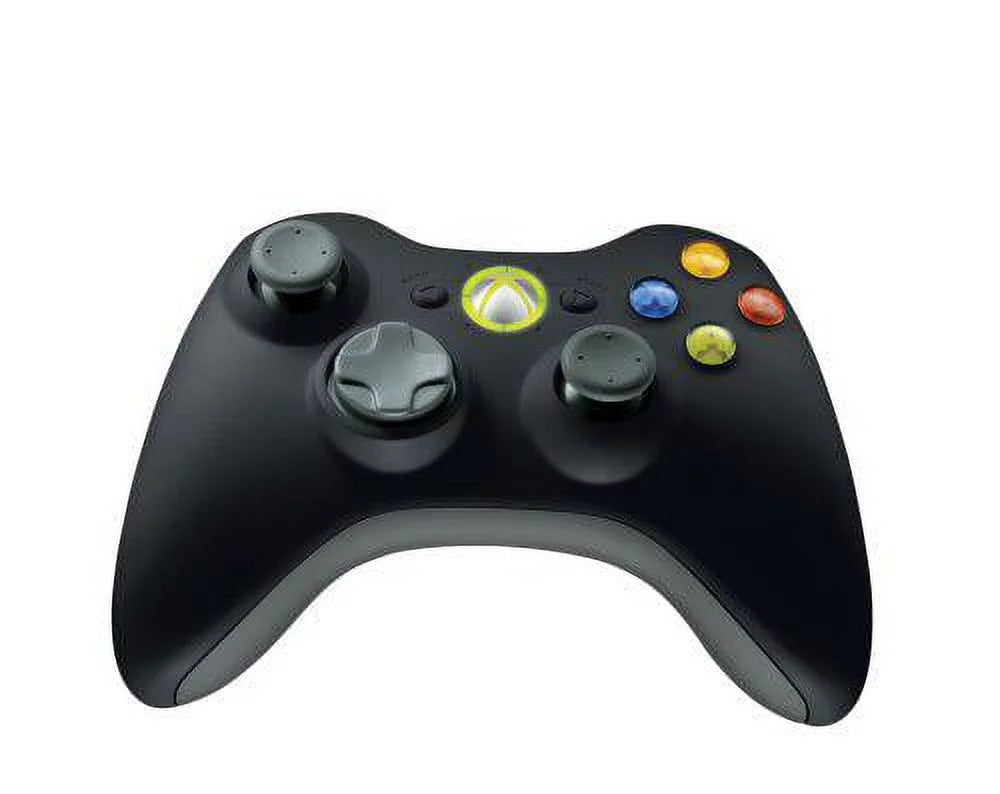 Original 360 Controller Xbox Black Microsoft Wireless