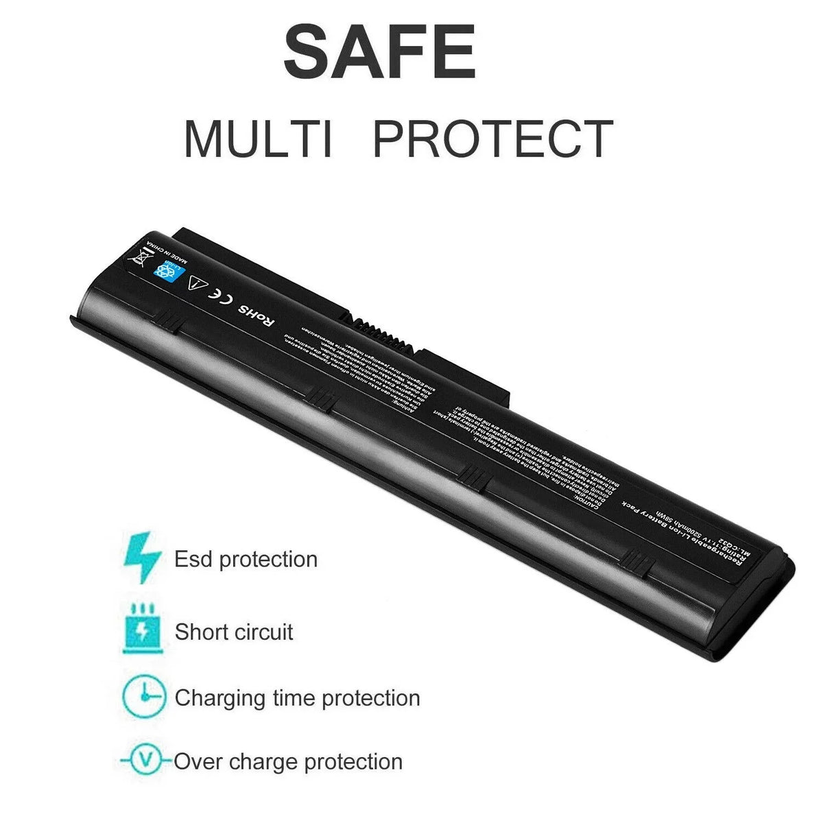 CQ58-D01SP CQ58-D01SQ CQ58-D01SL Battery CQ58-D01SA CQ58-D01SO for HP COMPAQ
